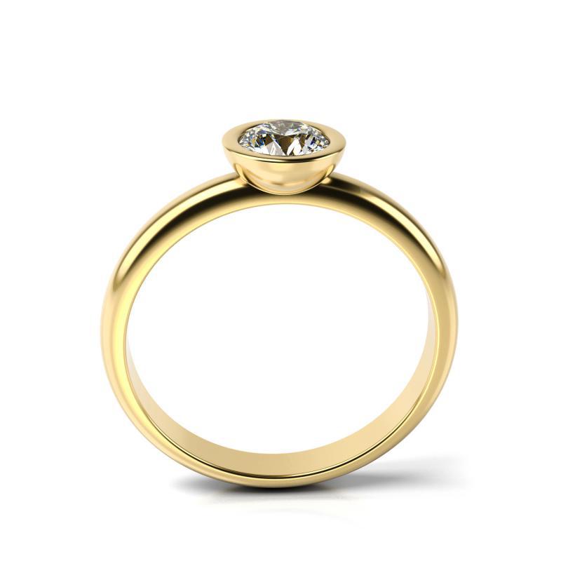 Diamantový zásnubní prsten Gopi 10825