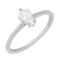 Zásnubní prsten s 0.43ct IGI certifikovaným lab-grown diamantem Greta