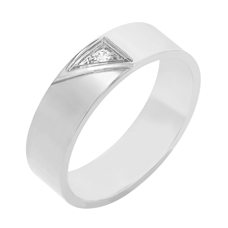 Trendy snubní prsteny ze zlata s diamanty Mert 114285