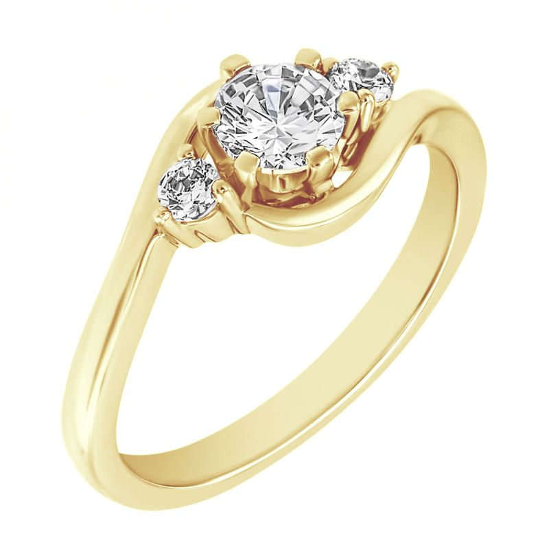 Zásnubní prsten s diamanty Savyne 117895