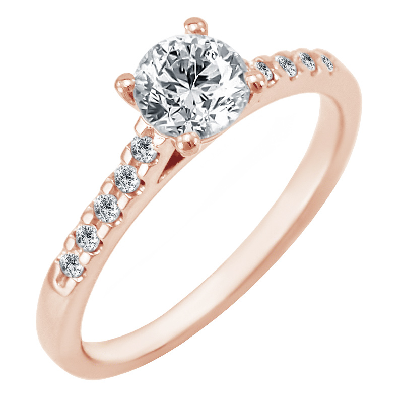Zásnubní prsten s diamanty Vea 117905