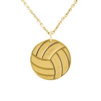 Stříbrný přívěsek míč s gravírem dle vaší volby Volleyball