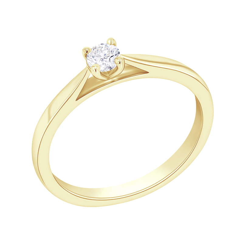 Zásnubní prsten s lab-grown diamantem Jasapal 128295