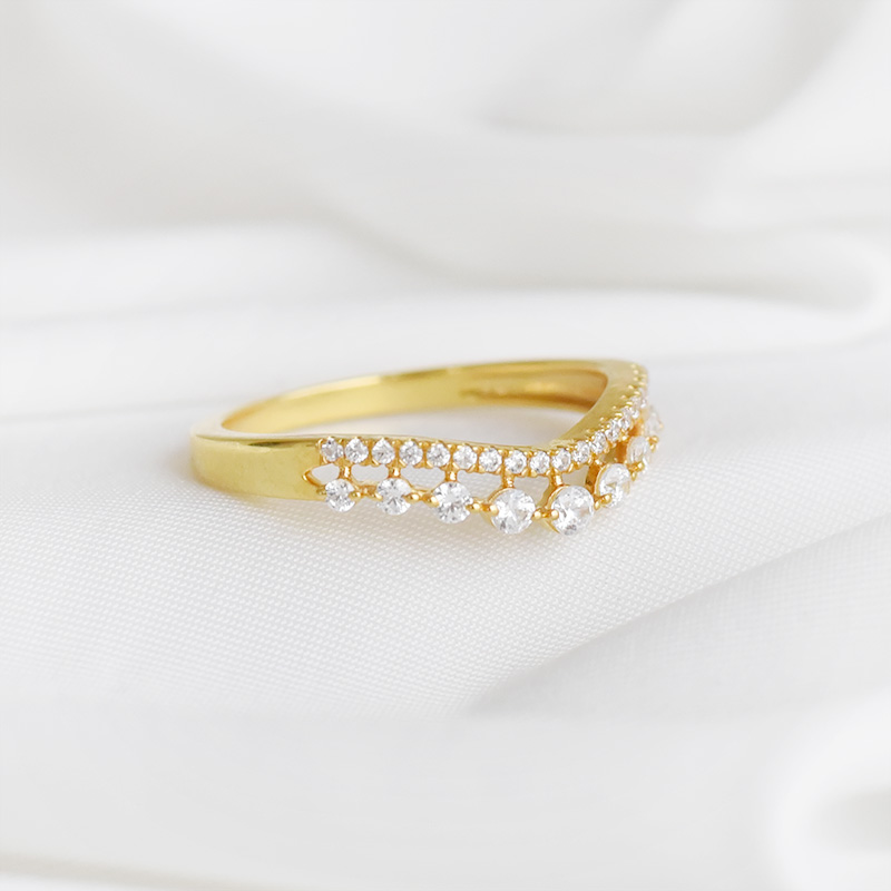 Set prstenů s možností výběru diamantu Hebe 131645
