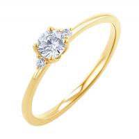 Zásnubní prsten s diamanty Hye