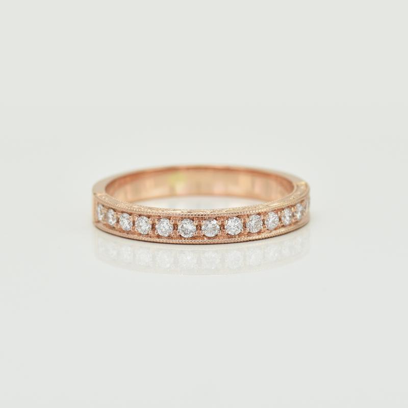 Zlatý prsten s diamanty 15495