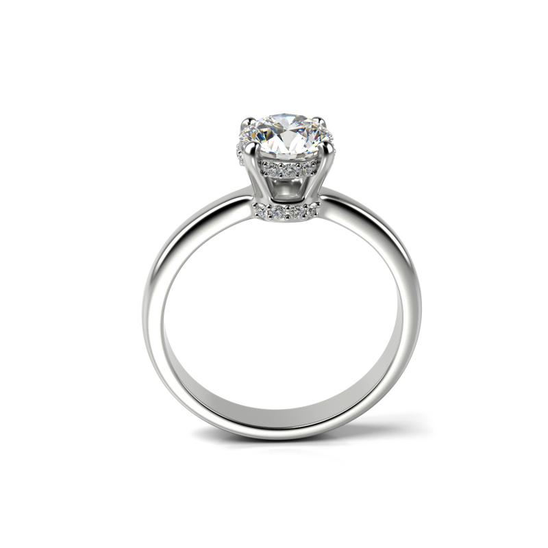 Diamantový zásnubní prsten 23265
