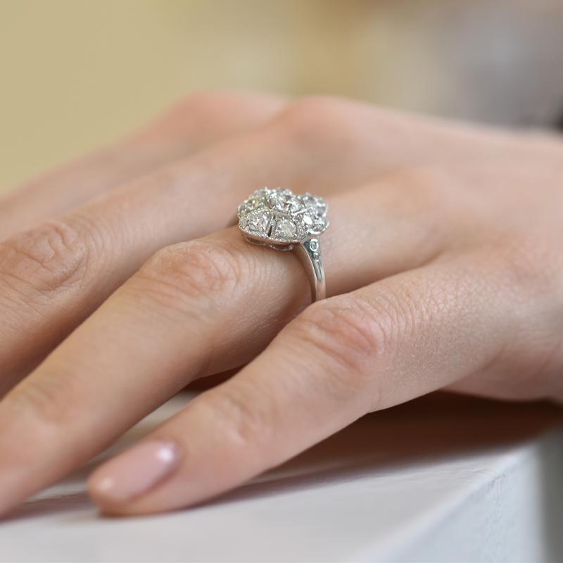 Diamantový zásnubní prsten 28815