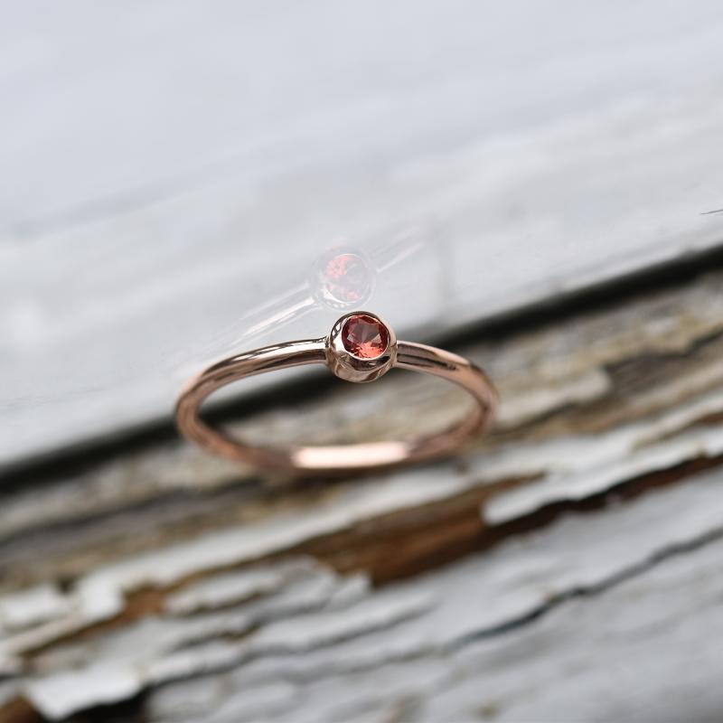Romantický minimal prsten