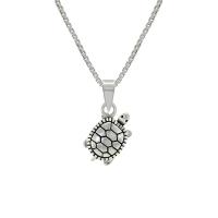 Stříbrný náhrdelník s želvou Turtle