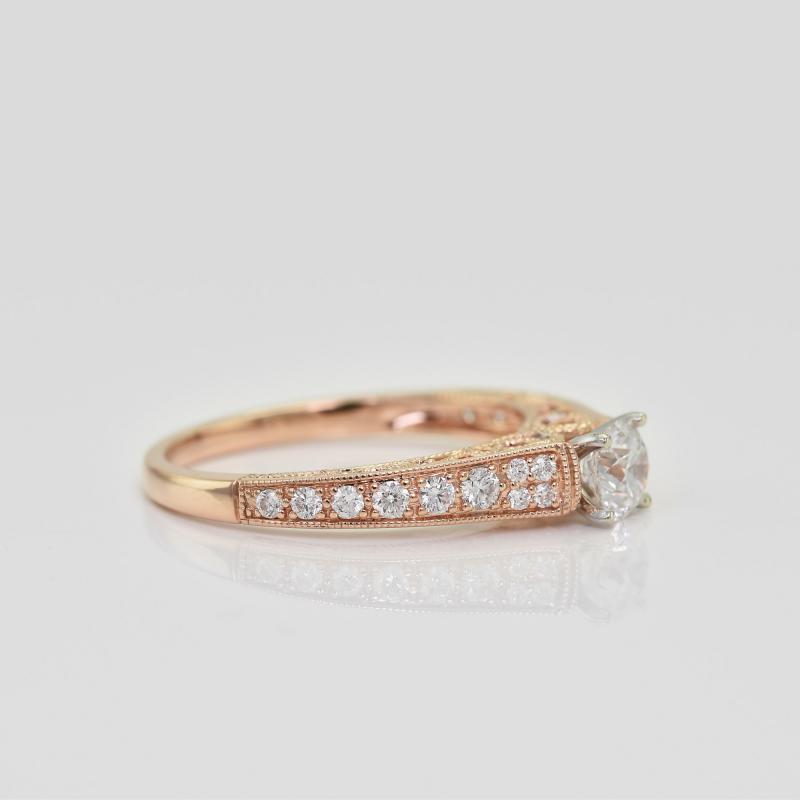 Diamantový prsten s moissanitem 36725