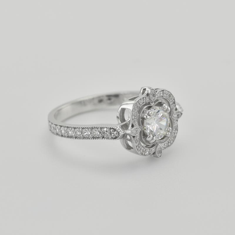 Diamantový zásnubní prsten 36795