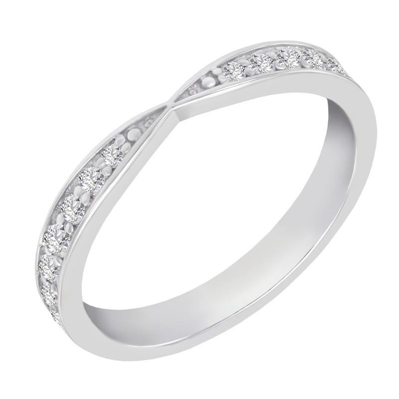 Eternity prsten s diamanty 39335