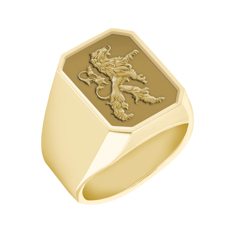 Prsten ze žlutého zlata 40735