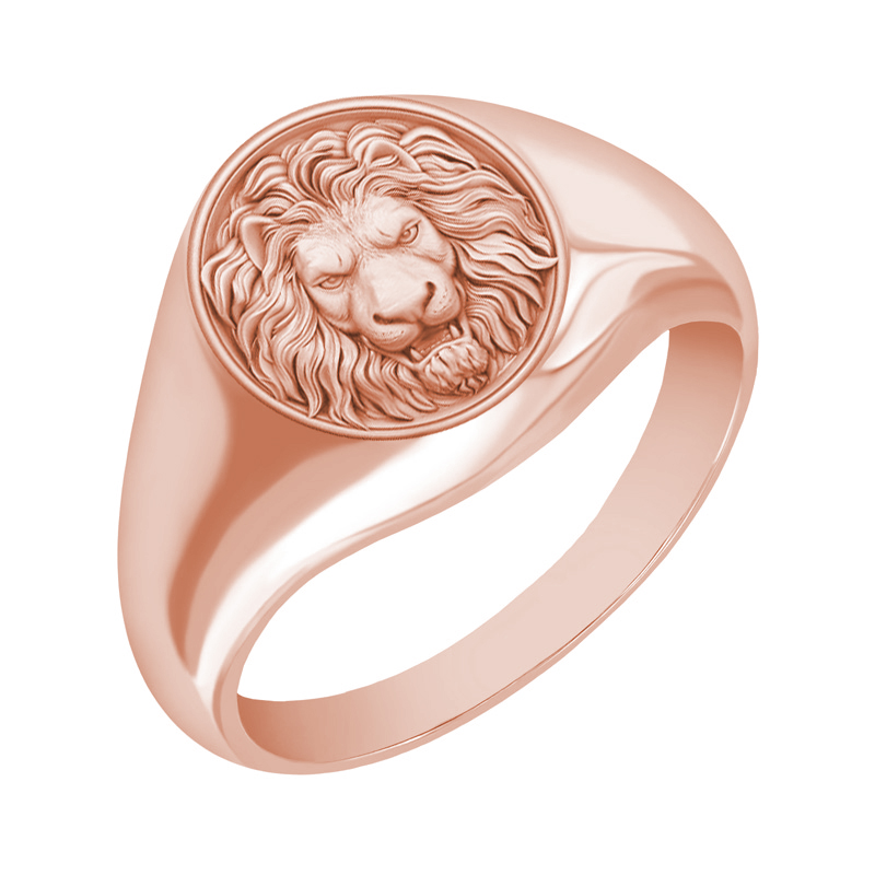 Zlatý pánský prsten s ručním gravírem 40745