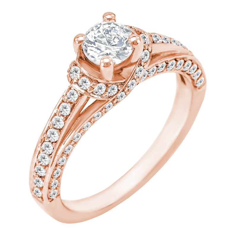 Diamantový zásnubní prsten 4475