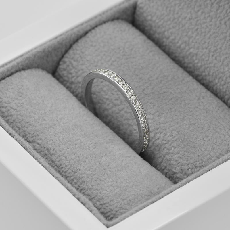 Prsten s 1.25mm diamanty 45475