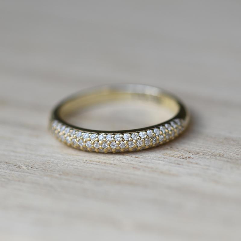 Zlatý eternity prsten 48515