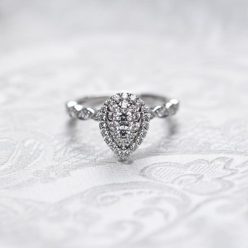 Diamantový zásnubní prsten 49585