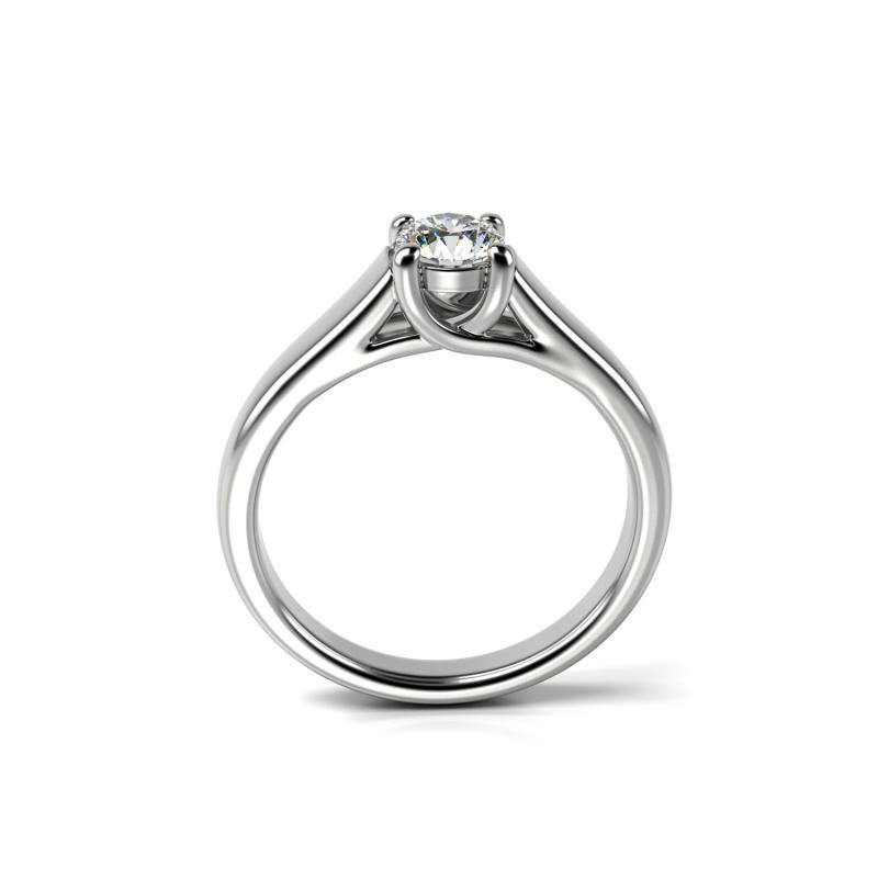 Zásnubní prsten s diamantem 64775