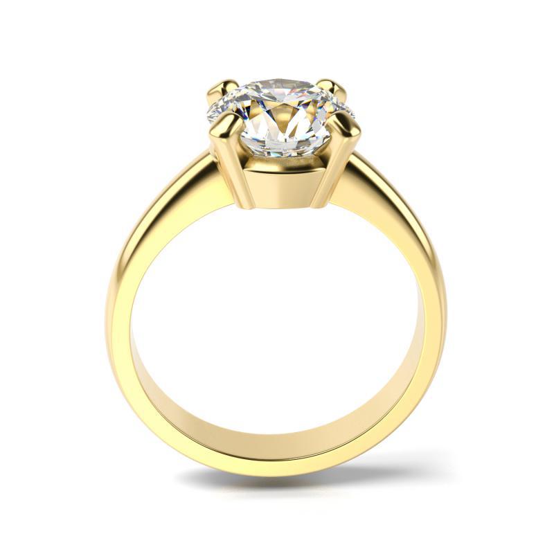 Zásnubní prsten s diamantem 74035