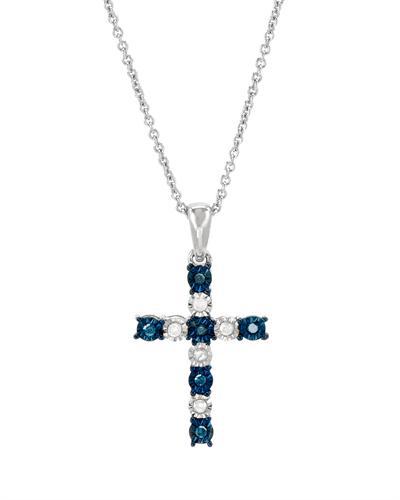 Kříž z modrých diamantu 