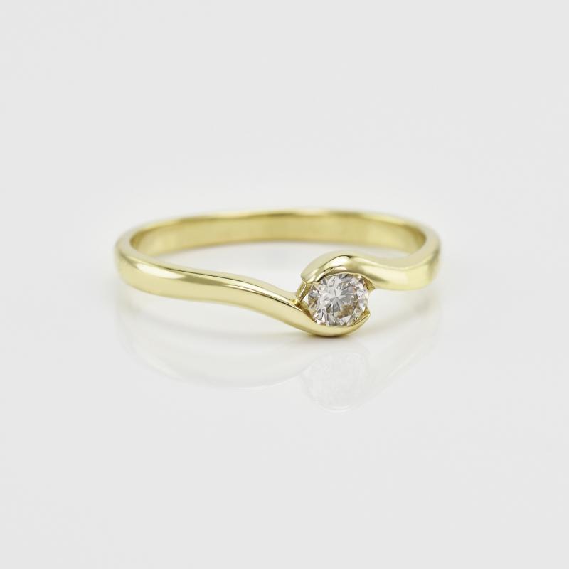 Prsten ze žlutého zlata 89375