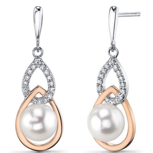Fashion perlové náušnice 9295