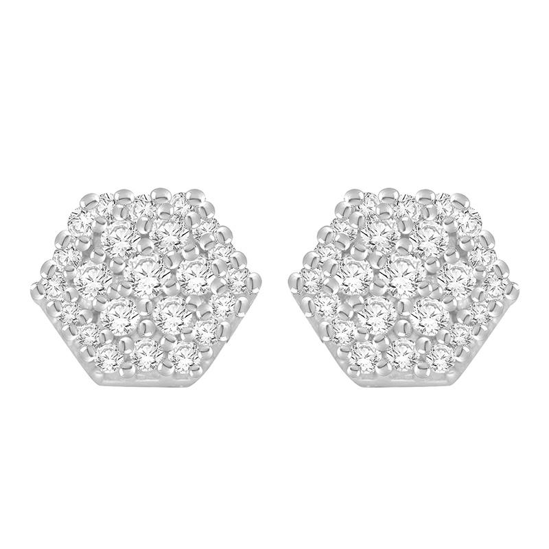 Diamantové náušnice 95025