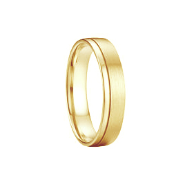 Zlaté snubní prsteny s diamanty Audy 96075