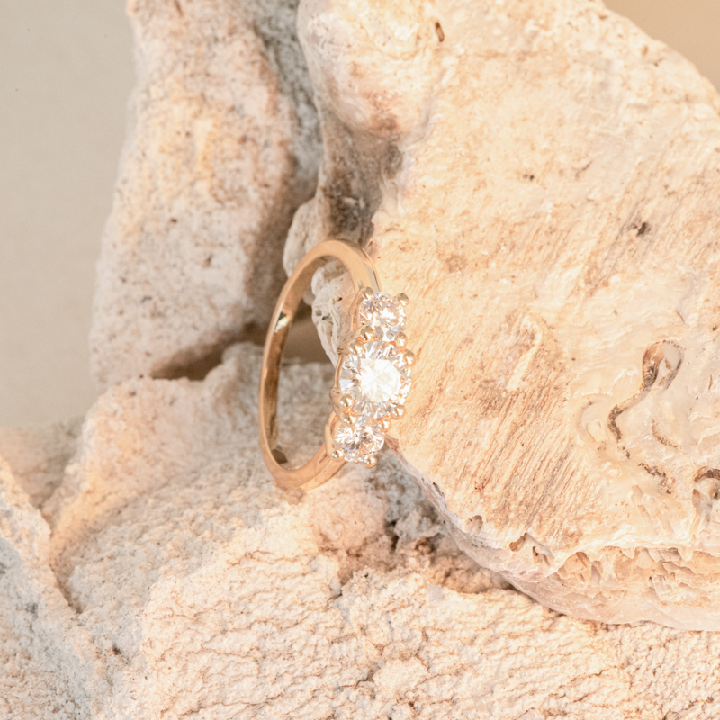 Zásnubní prsten s 0.75ct IGI certifikovaným lab-grown diamantem Rayan 100976