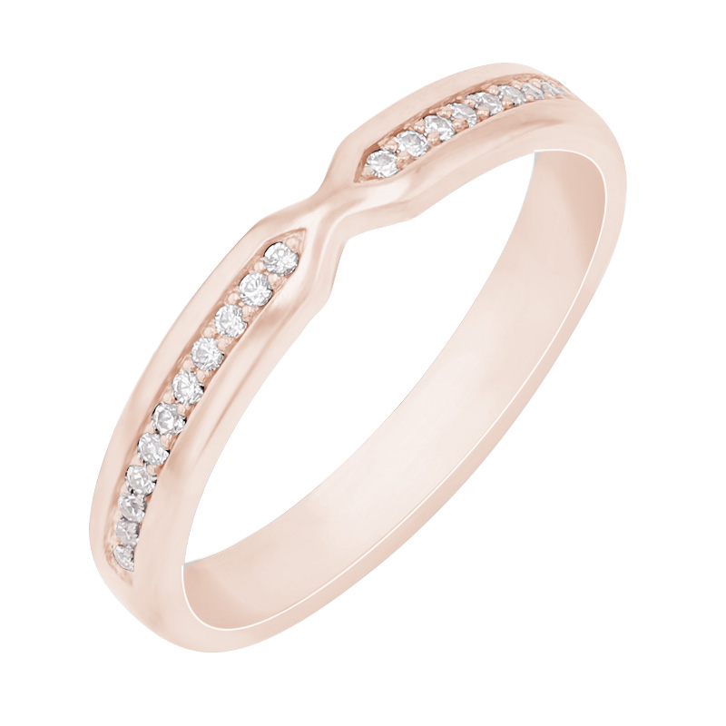 Eternity prsten s lab-grown diamanty Asne 101526
