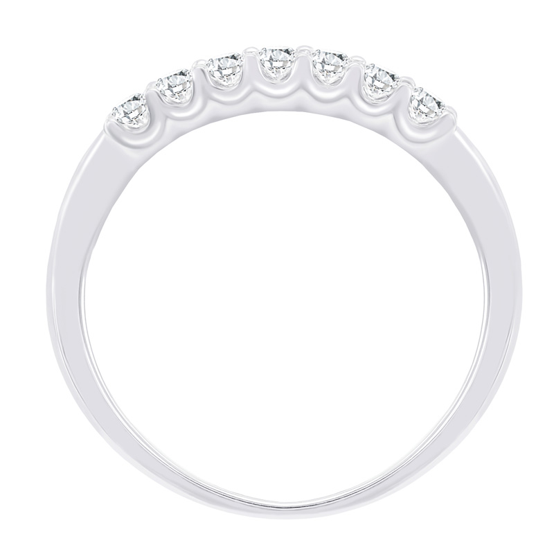 Eternity prsten s lab-grown diamanty a pánský plochý prsten Rexanne 101966