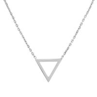 Stříbrný náhrdelník ve tvaru trojúhelníku AirTriangle
