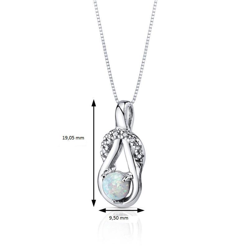Opálový náhrdelník Powy 10396