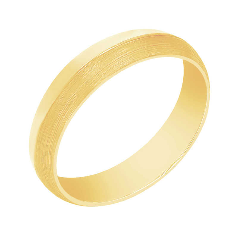 Zlaté snubní prsteny s diamantem Ally 105566