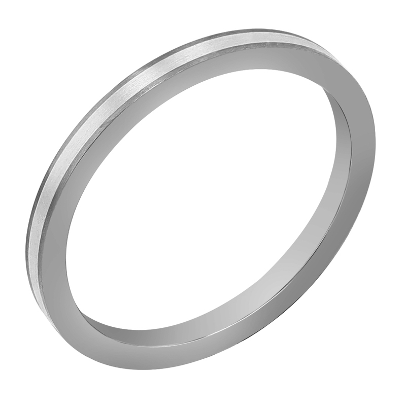 Snubní prsteny z titanu a stříbra Amrit 108526