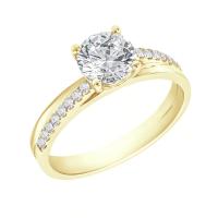 Zásnubní prsten s diamanty Noris
