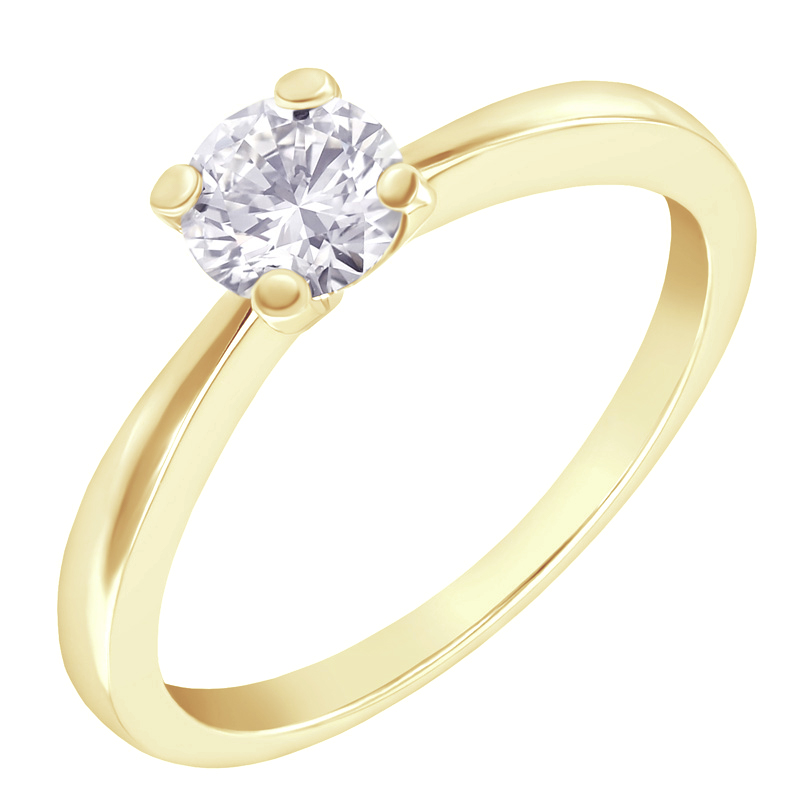 Zásnubní prsten s lab-grown diamantem Enemie 117936