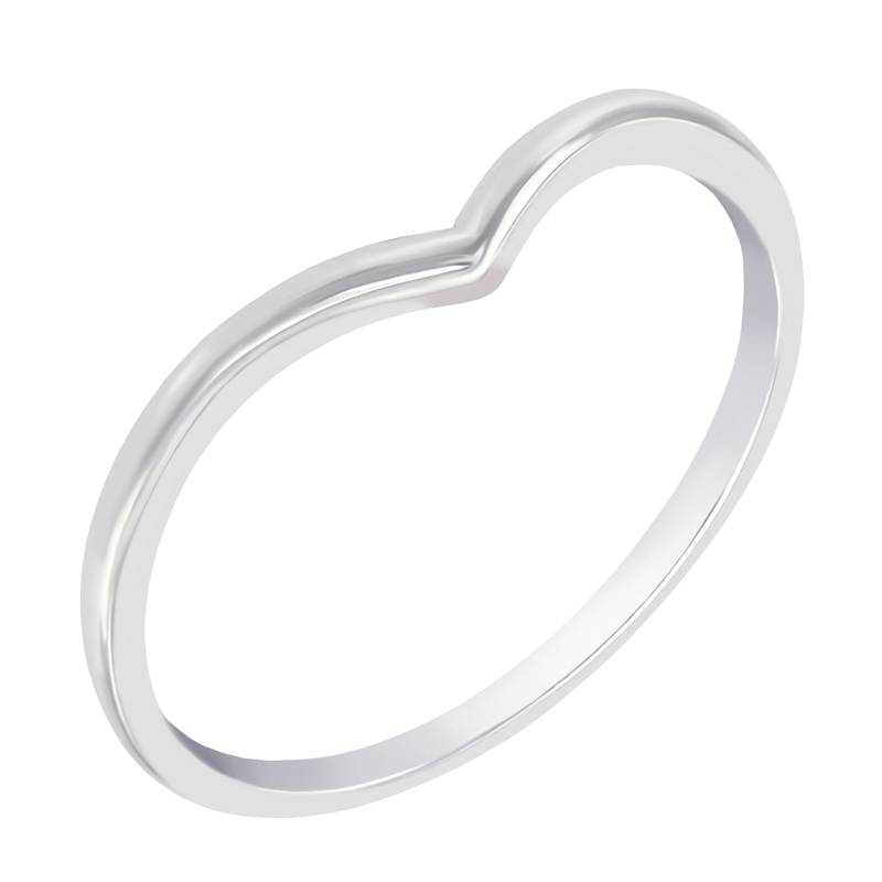 Minimalistický vykrojený prsten Angelina 117996