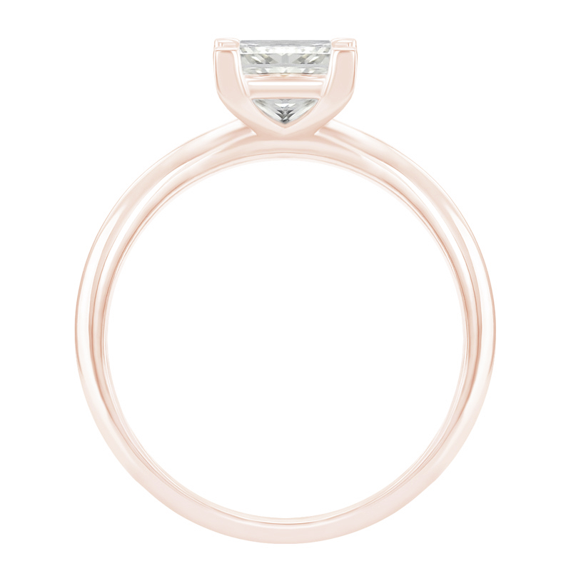 Zásnubní prsten s princess diamantem Nangai 120056