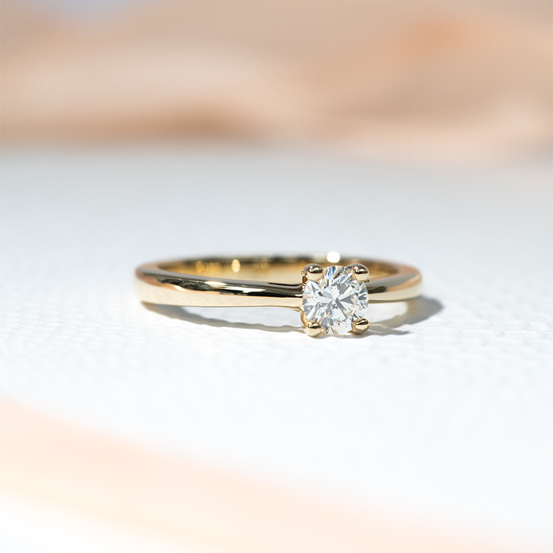 Zásnubní prsten s lab-grown diamantem Katya 122006