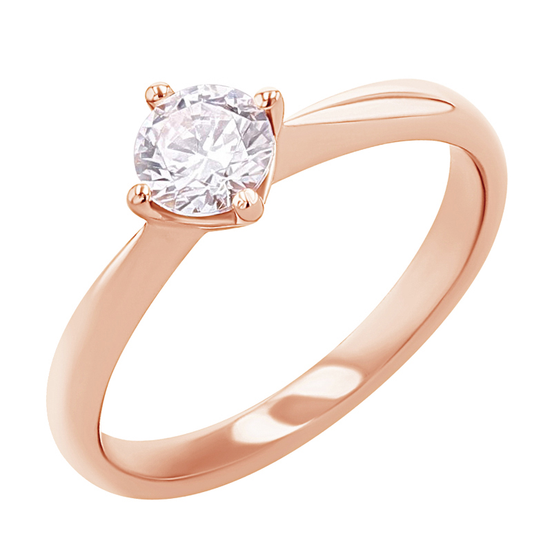 Zásnubní prsten s diamantem Mahiya 122026