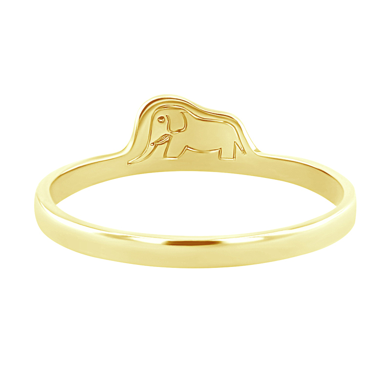 Stříbrný prsten s ukrytým slonem Malý princ 123176