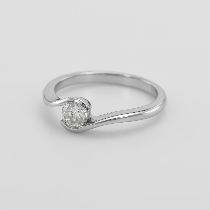 Zásnubní prsten s lab-grown diamantem Saffar 132356