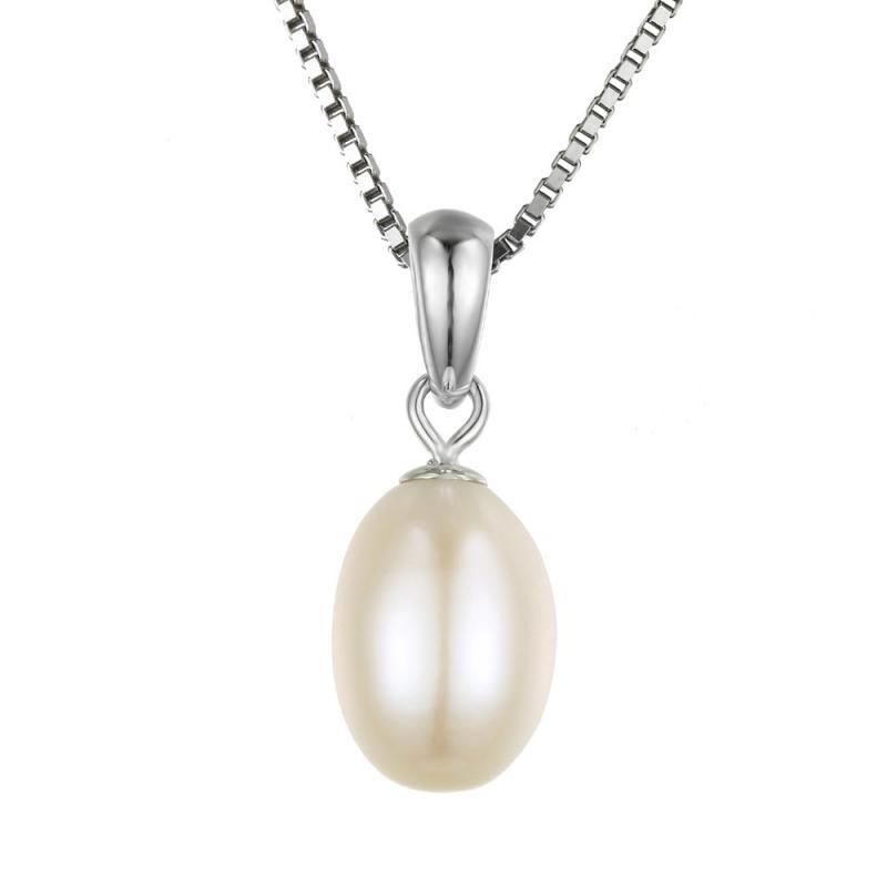 Perlový náhrdelník ze stříbra Eurel