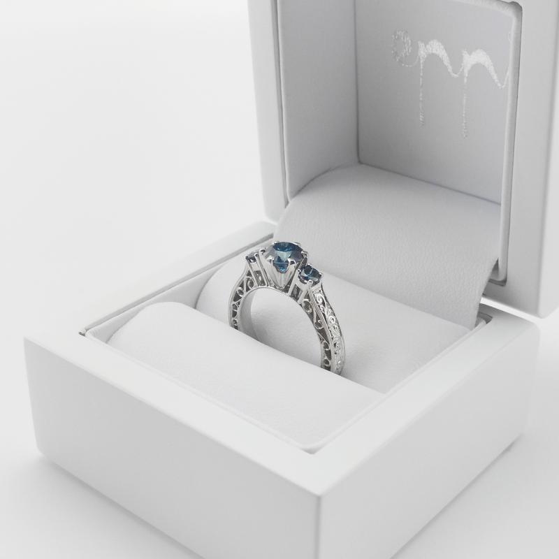 Prsten s diamanty 14846