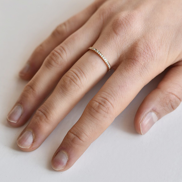 Dámsky snubný prsten 19616