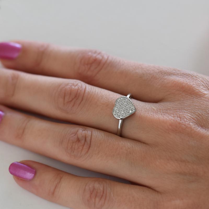 Zásnubní prsten s diamanty 20656