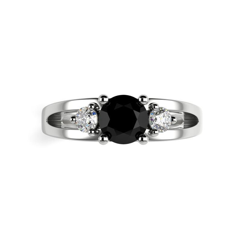 Prsten z platiny 23616